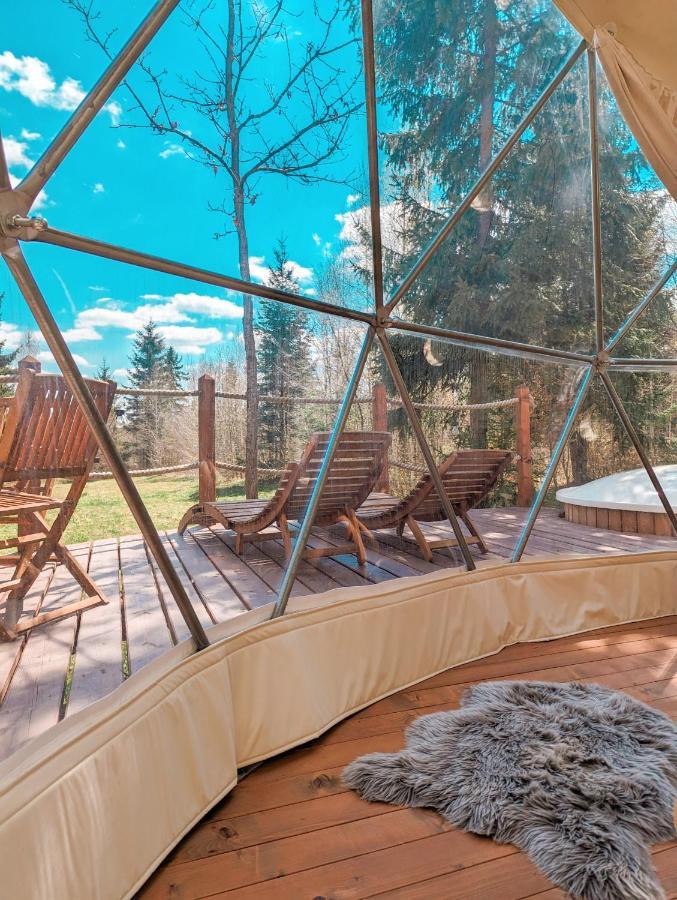 弗勒希察 Medve Dome - Luxury Camping In The Middle Of Nature酒店 外观 照片